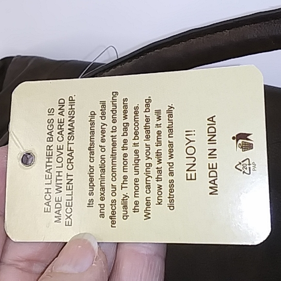 ESTALON Leather Duffle bag - Picture 7 of 7